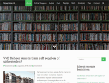 Tablet Screenshot of nowhow.nl